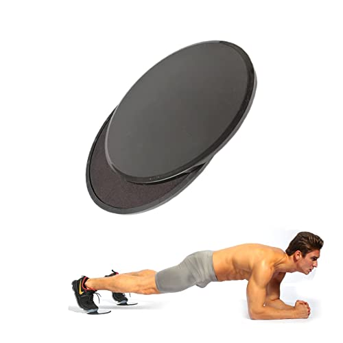 2 Pcs Core Workout Sliders Double Side Usage Strength Sliders Wear Resistant Exercise Gliding Discs for Home, Carpet Hardwood Floors Yoga, Pilates