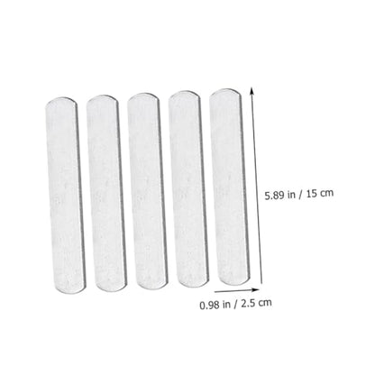 TOYANDONA 10pcs Weighted Steel Plates for Fitness Training Metal Weight Vest Electroplated Finish for Strength Training and Workout Accessories