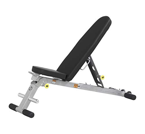 Weight Bench, Adjustable Multi-Position Full-Body Strength Training Bench for Incline & Decline Workouts with Fast, Space-Saving Folding