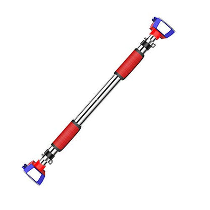GUOYANHOME Door Frame Horizontal Bar, Wall Mount Exercise Bar Without Screw Installation, Doorway with Locking Mechanism, Workout Bar with 63-140CM Adjustable Width - size: 108-140cm