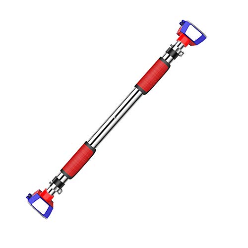 GUOYANHOME Door Frame Horizontal Bar, Wall Mount Exercise Bar Without Screw Installation, Doorway with Locking Mechanism, Workout Bar with 63-140CM Adjustable Width - size: 108-140cm