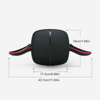 Abs Roller Wheel - Ab Exercise, Core Trainer | Automatic Rebound Fitness Gear for Strengthening Muscles Workout Equipment Quiet Home Gym for Men Women Upper Body Shaping Tone Balance Stability