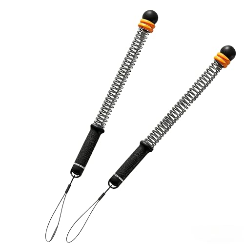 Ropeless Battle Ropes, Adjustable Weight Flexible Exercise Bar with Anti-Slip Handle, Portable Full Body Workout Equipment for Home Gym, Office, Travel - Core Strength, Fat Burning, Physical Therapy - color: Balck
