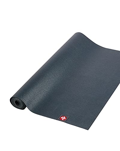 Manduka eKO SuperLite Yoga Mat - 1.5mm Natural Rubber | Foldable & Travel Friendly | Soft Textured Surface | Eco-friendly