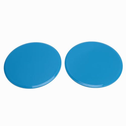 2 Core Sliders, Dual Sided Discs for Full Body Workout At Home or Gym, with Compact Design for Travel & Storage