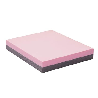 Balance Pad- High-Density Foam Cushion Mat for Yoga, Exercise & Fitness, Non-Slip Stability Trainer for Core Workouts, Thick Foam Balance Board (16x13x2.4 Inches)