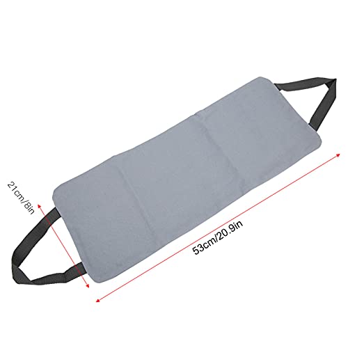 Thin Arm Yoga Sandbag, Workout Freeweight Bag for Leg Slimming Training, Adjustable Weight Fitness Sandbag with Leakproof Inner Bag, Sturdy Handles for Yoga and Home Gym Exercises - color: Gray