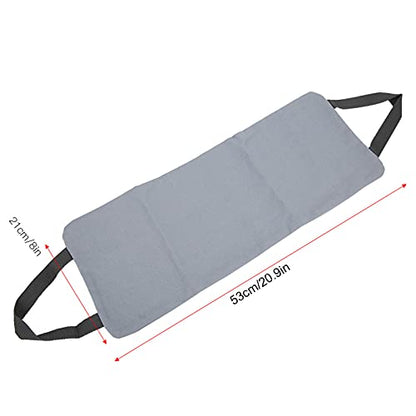 Thin Arm Yoga Sandbag, Workout Freeweight Training Bag for Leg Slimming and Fitness, Adjustable Fill Weight Sandbag with Leakproof Inner Liner and Carry Handles for Home - color: Gray