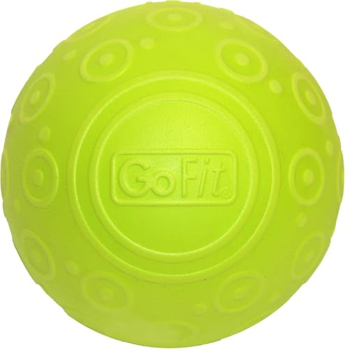 GoFit 5 Inch Massage Ball - Muscle Pain Management, Green