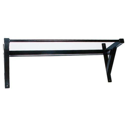 Power Systems Wall-Mounted Pull-Up/Chin-Up Bar, Black (40060)