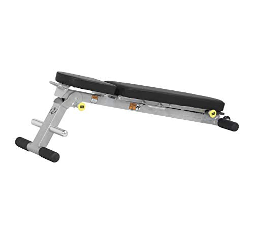 Weight Bench, Adjustable Multi-Position Full-Body Strength Training Bench for Incline & Decline Workouts with Fast, Space-Saving Folding