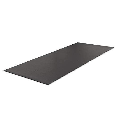 Xterra Floor Mat — Heavy Duty, Thick 6mm PVC, Nonslip, Textured Fitness Equipment Floor Protector for Treadmill or Bike - style: Treadmill Mat