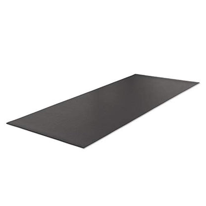 Xterra Floor Mat — Heavy Duty, Thick 6mm PVC, Nonslip, Textured Fitness Equipment Floor Protector for Treadmill or Bike - style: Treadmill Mat