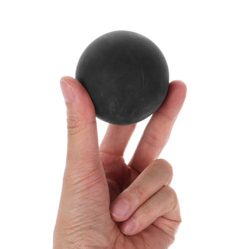 Toddmomy Professional High Elastic Rubber Reaction Ball 4Pcs Hollow Training Balls for Agility Reflex and Hand Eye Coordination Lightweight Speed Drill Racketball for Athletes Trainers