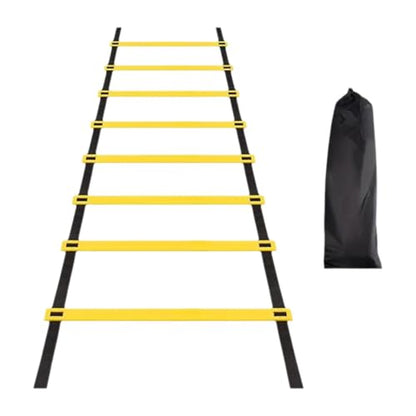 Agility Ladder Speed Ladder Portable Fitness Training Jumping Obstacles Outdoor Sports Folding Football Footwork Training - size: 4 Meters 8 Sections