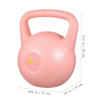 Kisangel Water Filled PE Kettlebell for Strength Training and Home Gym Workouts Soft Kettle Bell with Comfortable Grip for Men and Women Portable Exercise Equipment for Travel and Full-body