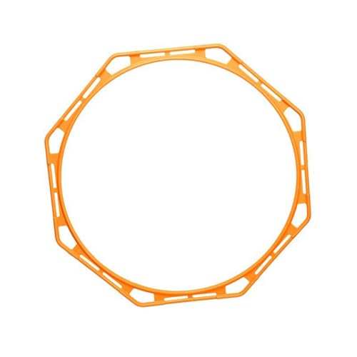 Set of 5 Agility Rings 19.69inch for Football Training and Outdoor Activities