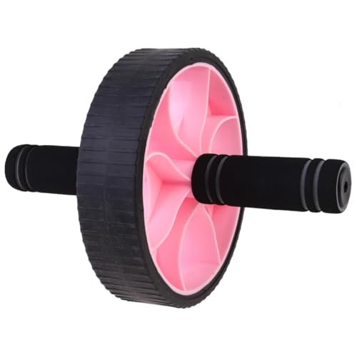 Milisten Ab Roller Wheel for Core Strength Training Abdominal Exercise Device Knee Pads Fitness Equipment for Home Workouts Unisex Abdominal Wheel for Muscle Toning