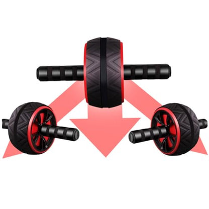 Toddmomy Ab Roller Wheel for Core Strengthening Abdominal Roller for Men Women Fat Burning Fitness Device Full Upper Body Workout Equipment Suitable for Beginners and Pros