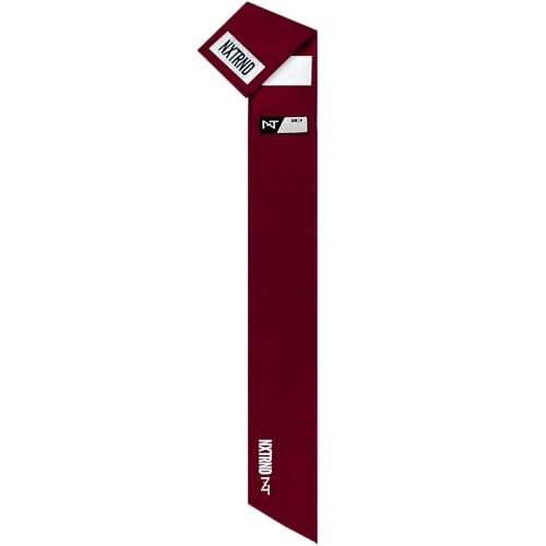 Nxtrnd Streamer Football Towel, Thin Sports Towel, Dries Hands & Football Accessories (Maroon) - color: Maroon