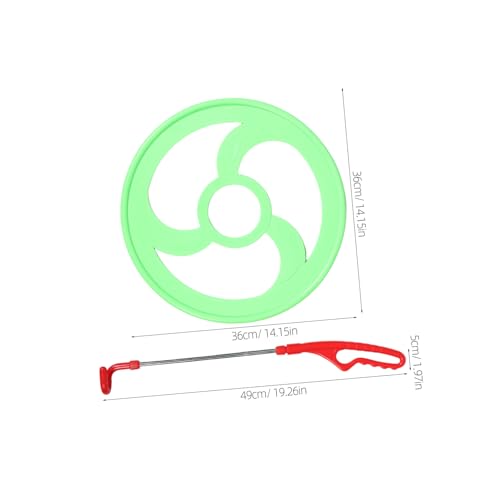 BESPORTBLE 1Set Outdoor Rolling Ring Game for Lightweight Plastic Plaything for Parks Playground Backyard Activities Educational Enhancing Coordination Agility
