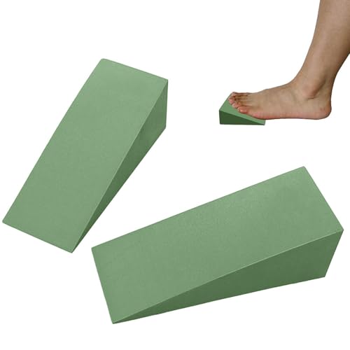 Yoga Wedge Block – Professional Height Foam, Slant Stretch Board, Supportive Incline Pad With Stable Cushion Feature | Ideal Leg Calf Ankle Foot Stretching Exercise Studio Home Training Use