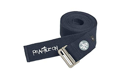 Manduka Align Yoga Strap - color: Midnight Blue, size: 10 Feet