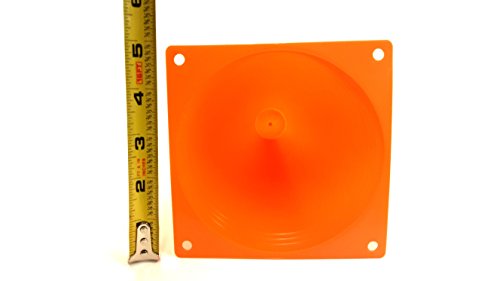 Enterprises Sports Training Cones, 7" Inch, 1 Dozen Multipurpose Orange Sports Cones