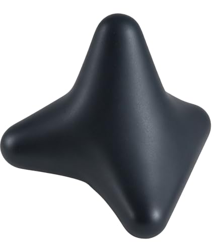 Manual Trigger Point Massage Tool Manual Massager Ball for Muscle Knot Deep Tissue Relief Myofascial Release Physical Therapy Hip Hand Back Small Massager Ball for Plantar Fasciitis Pain Relief Black - color: Black
