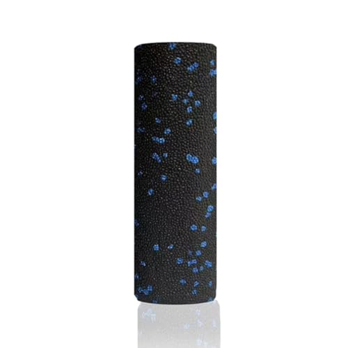 Mini Foam Roller High Density Hollow Muscle Massage Roller Compact Exercise Roller for Yoga Pilates Gym Recovery (Black Blue) - color: Black Blue