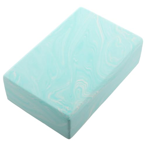 Toyvian Non-slip Eva Foam Yoga Block for Pilates and Exercise, High Density Camouflage Green Yoga Brick for Balance Training and Leg Stretching Support,