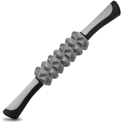 KITWILD Muscle Roller Stick, Massage Roller Stick for Athletes, Body Massage Stick for Muscles Deep Tissue, Muscle Relaxation Roller for Physical Therapy, Myofascial Release, and Yoga Therapy