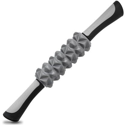 KITWILD Muscle Roller Stick, Massage Roller Stick for Athletes, Body Massage Stick for Muscles Deep Tissue, Muscle Relaxation Roller for Physical Therapy, Myofascial Release, and Yoga Therapy