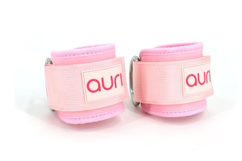 Ankle Strap for Cable Machine - Padded Neoprene Cuff with Stainless Steel D-Ring for Comfort & Support During Glute Kickbacks, Leg Extensions, Hip Abductors & Lower Body Workouts