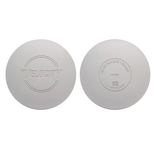 Velocity Lacrosse Balls - Practice Balls, Official NFHS, SEI, and College Approved Size - Meets NOCSAE Standard - Approved Competition Colors - Case of 60 & 120 with Ball Bag