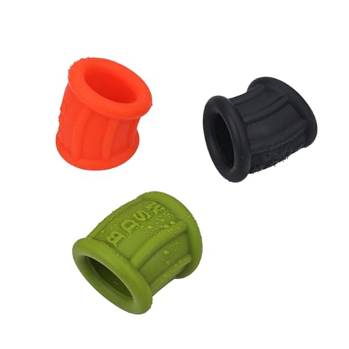 Silicone Cock Ring Ball Testicle Stretcher for Men-UFZ140(3pcs) - color: 3pcs