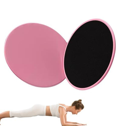 Exercise Core Sliders - ABS 17.5cm Diameter | Pilates Sliding Foot Balance Discs Fitness Gliding Discs | Core Training Yoga Squat Knee Workout Sliders For Home Gym Pilates Exercise Use