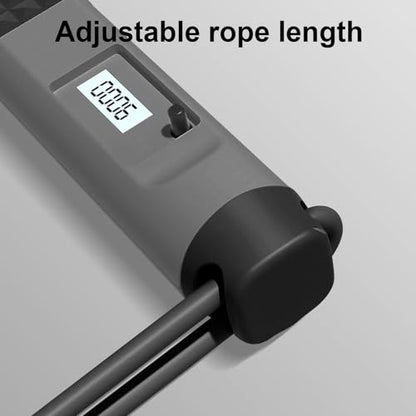 Jump Rope – Adjustable Cord Jump Rope, Weighted Skipping Rope for Fitness, Cardio, and Training, Ideal for Home or Gym Workouts
