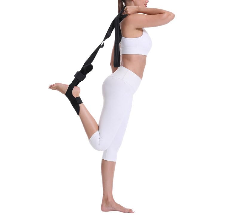 Fascia Stretcher Finally Flexible Again Yoga Strap Belt Trainning And Exercise Stroke Hemiplegia Rehabilitation Leg Stretcher ﻿