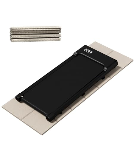 THAILE Treadmill Mat, 68" x 24" x 6mm, Beige Floor Protector - size: 68"L x 24"W x 0.2"Th