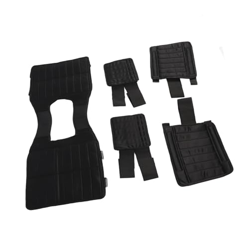 Adjustable Weight Vest, 15kg 35kg Loading Capacity with 32 Sand Pouches Thicken Shoulder Straps for Strength Training Weight Loss Muscle Building