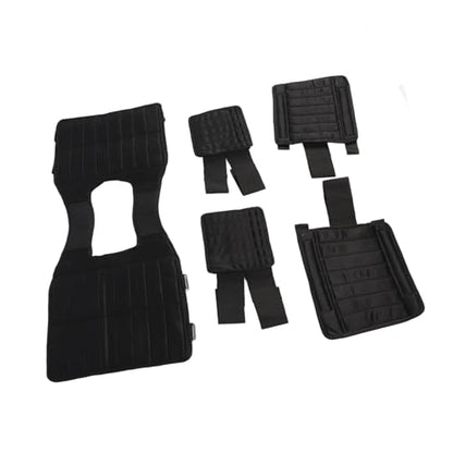 Adjustable Weight Vest, 15kg 35kg Loading Capacity with 32 Sand Pouches Thicken Shoulder Straps for Strength Training Weight Loss Muscle Building