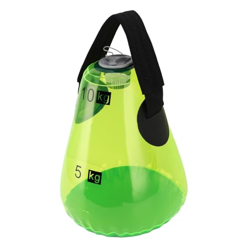 Generic Water Filled Kettlebell, Adjustable Water Weight Bag for Home Gym Fitness Training, with Durable PVC Material for Muscle Workout, Up to 10kg Capacity