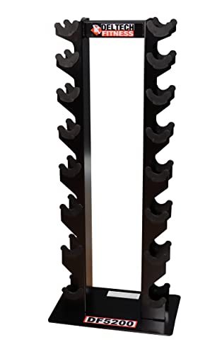 DF5200-8 Pair Vertical Dumbbell Rack by Deltech Fitness