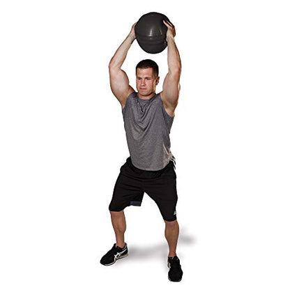 Body-Solid (BSTHB Dead Weight Slam Balls, Sand Fill Weighted Ball for Strength & Conditioning Training, Weights Loss, Wall Ball Workouts, Versatile Fitness Exercise Equipment