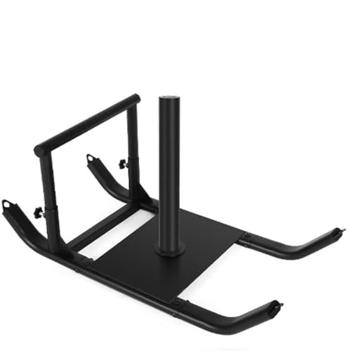 Workout Fitness Sled, Weighted Sleds Push Gym Equipment for Adults & Kids, Compatible with 1" & 2" Weight Plates, Multi-Purpose Sled for Outdoor or Home Fitness Training