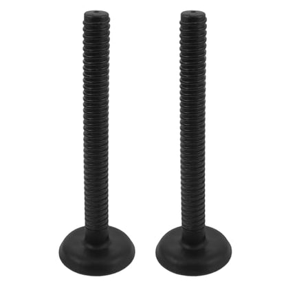 Kisangel 2-Pack Kettlebell Connector Rods, 10.22 Inch Weight Plate Loading Pin for Dumbbell Conversion, Adjustable Strength Training Support Bar for Home Gym Fitness Equipment