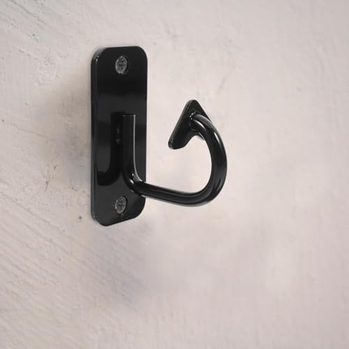 BESPORTBLE Resistance Band Wall Anchor Hook Heavy Duty Steel Ceiling Mount for Home Gym Exercise Station Strap Anchor Fitness Training Accessory