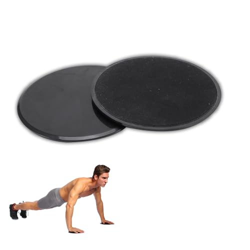 Fitness Disc, 2pcs Core Sliders for Working Out Lightweight Floor Fitness Trainer Leg Exercise Gear for Gym Home Yoga Pilates
