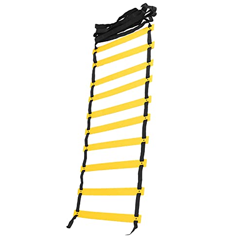 Agility Ladder Training Speed Ladder Stairs Professional Polypropylene Footwork Ladder for Soccer Fitness with Storage Bag